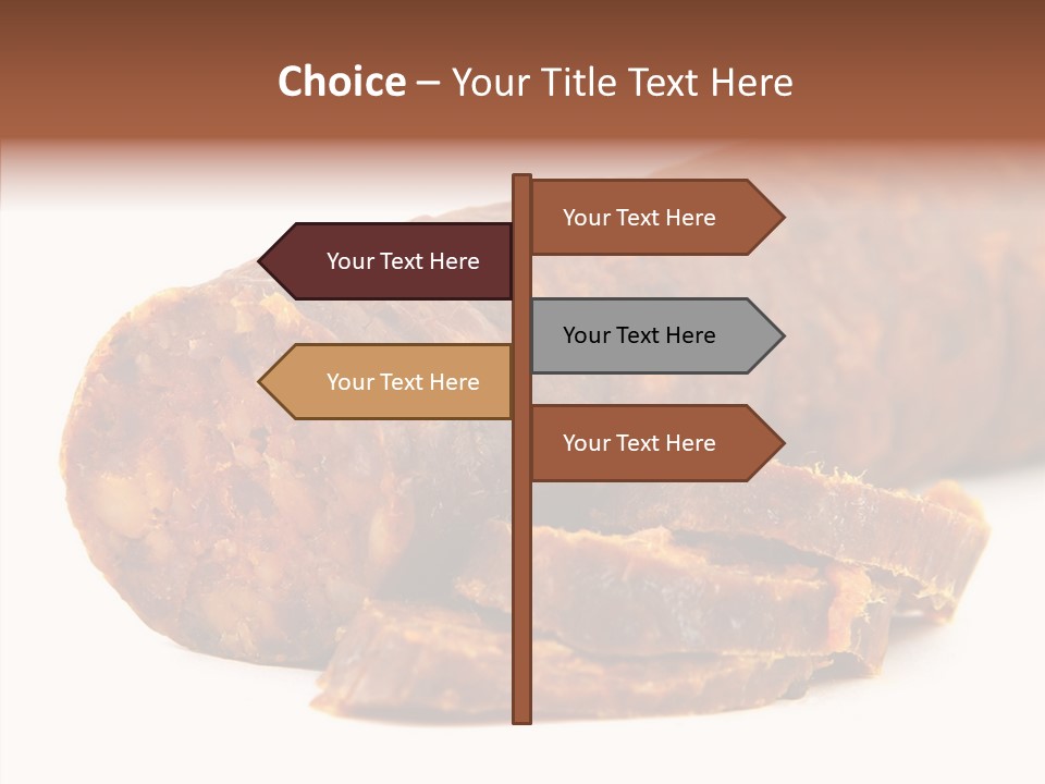 Close Tasty Pepper PowerPoint Template