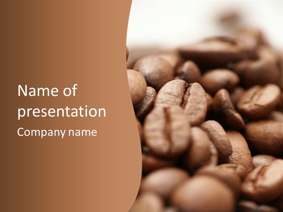 Wholesale Agriculture Cappuccino PowerPoint Template
