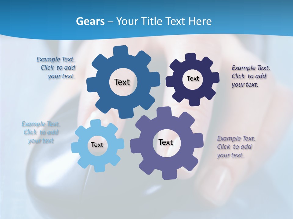 E Commerce Modern Close Up PowerPoint Template