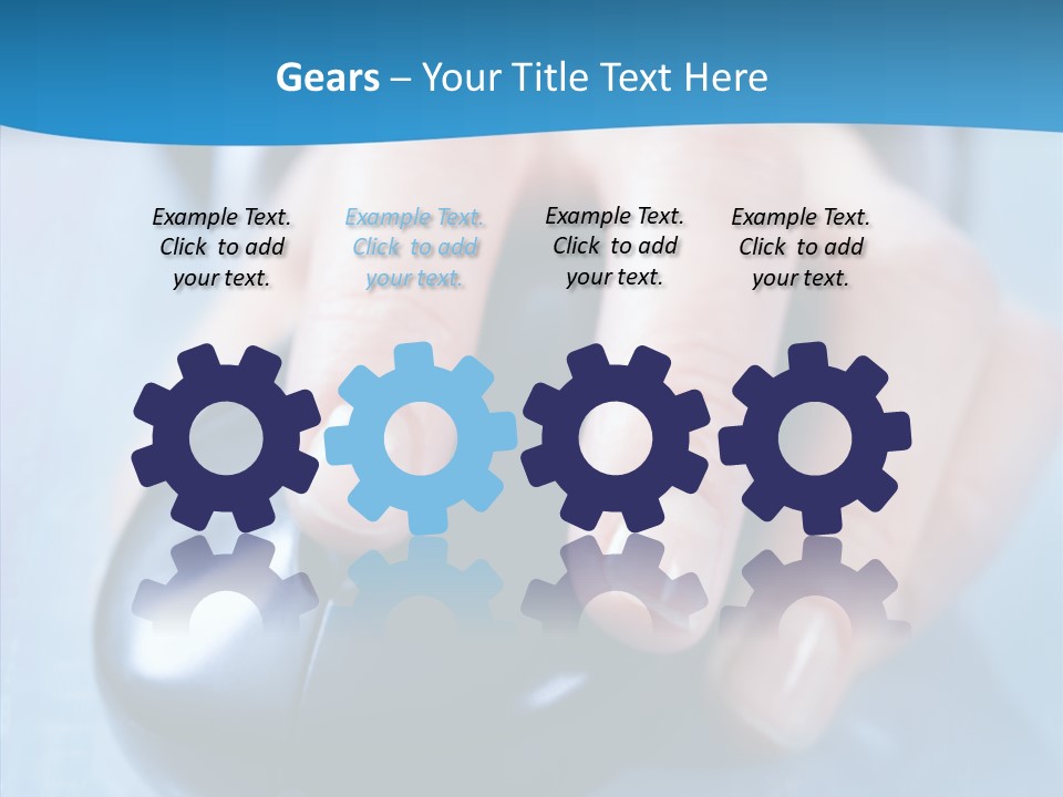 E Commerce Modern Close Up PowerPoint Template