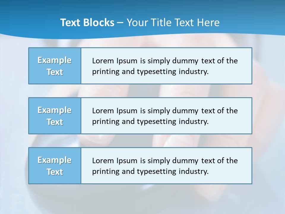 E Commerce Modern Close Up PowerPoint Template