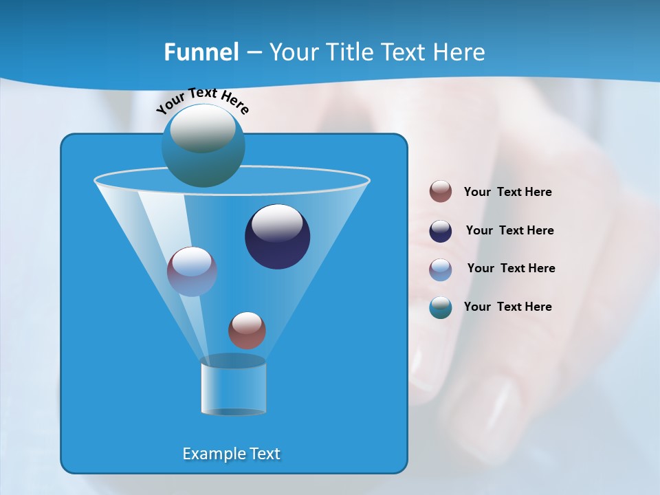 E Commerce Modern Close Up PowerPoint Template