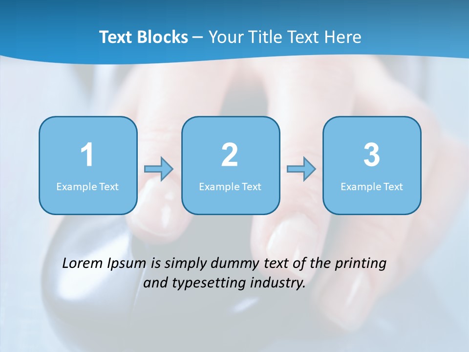 E Commerce Modern Close Up PowerPoint Template