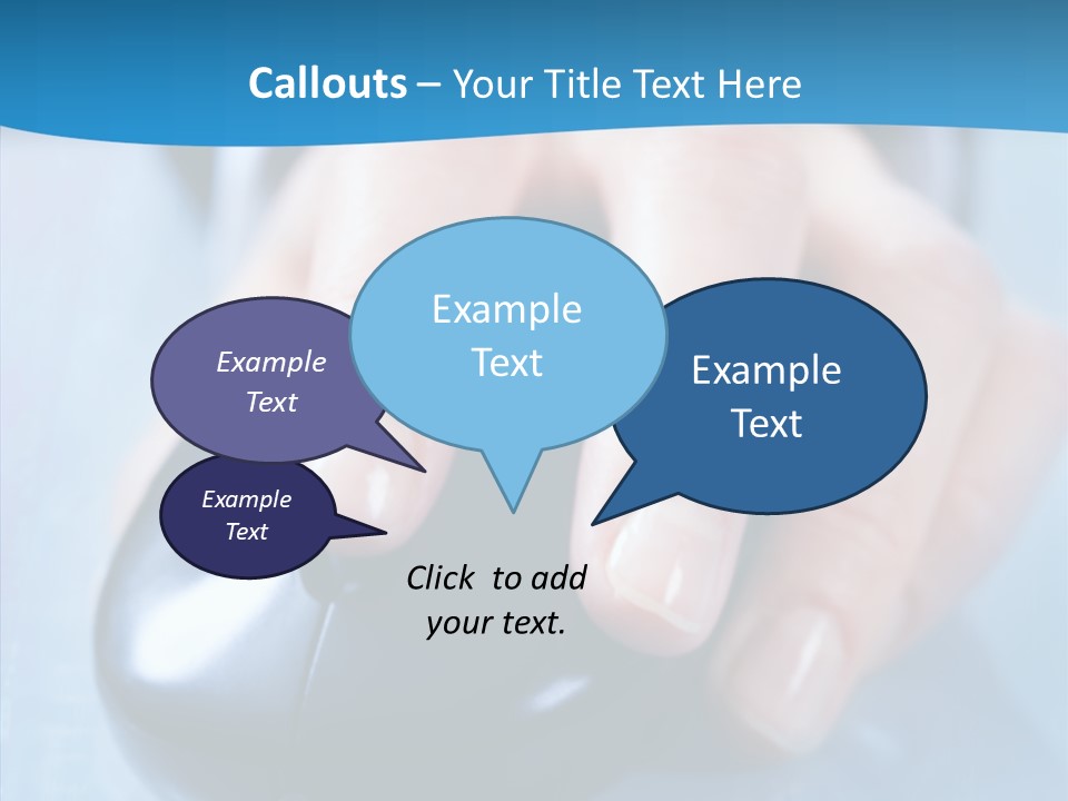 E Commerce Modern Close Up PowerPoint Template