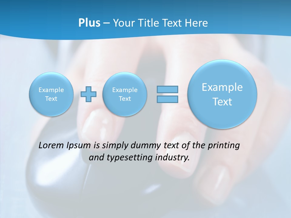 E Commerce Modern Close Up PowerPoint Template