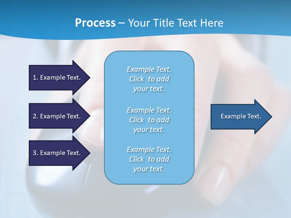E Commerce Modern Close Up PowerPoint Template