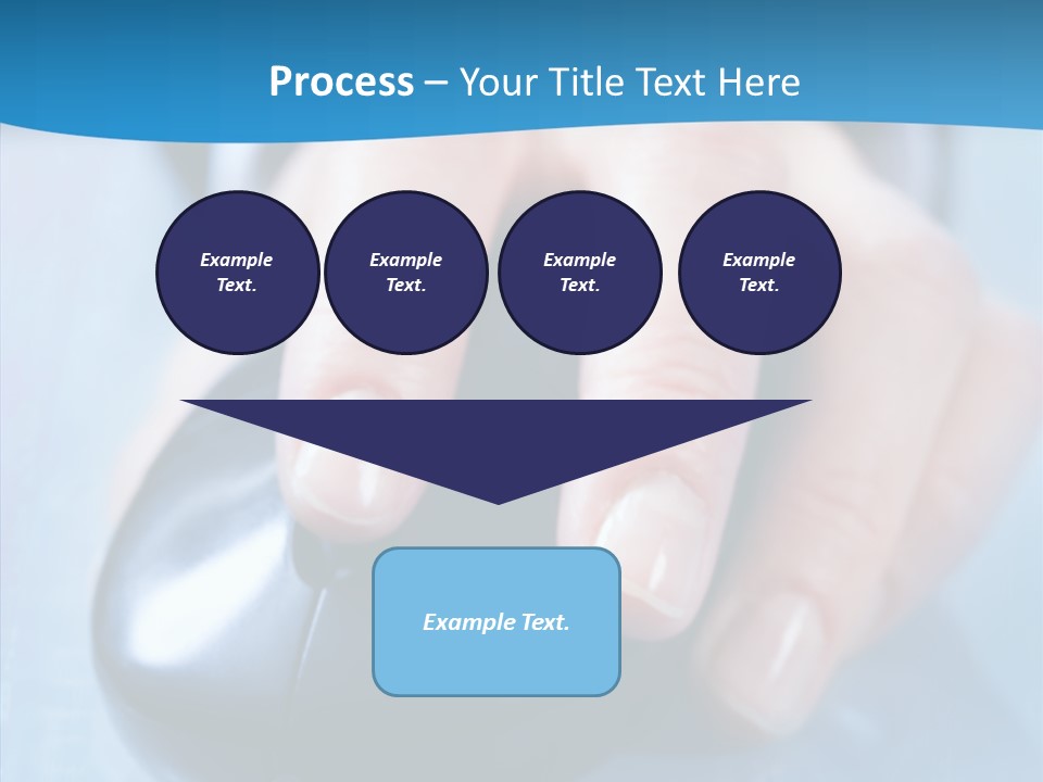 E Commerce Modern Close Up PowerPoint Template