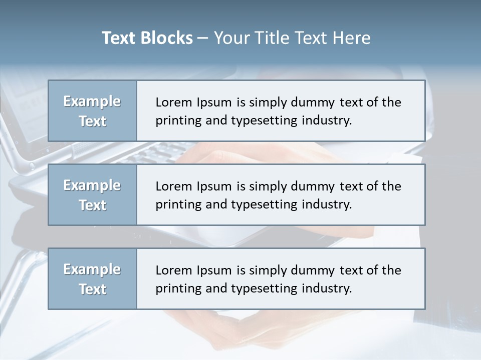 Hardware Employment Computing PowerPoint Template