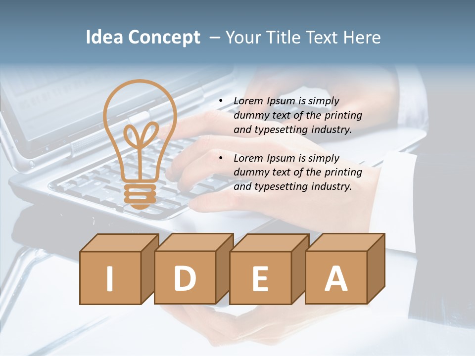 Hardware Employment Computing PowerPoint Template