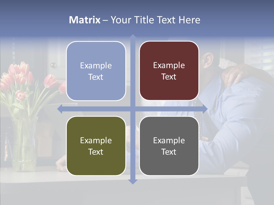 Scene Man Sharing PowerPoint Template