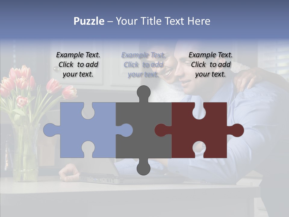 Scene Man Sharing PowerPoint Template