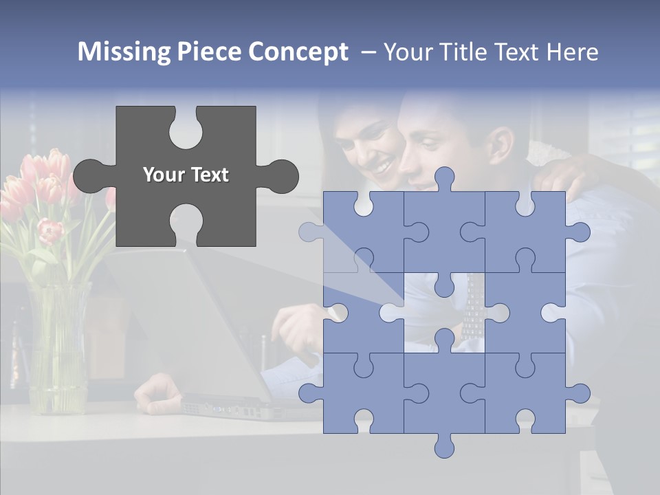Scene Man Sharing PowerPoint Template