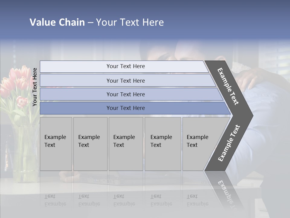 Scene Man Sharing PowerPoint Template