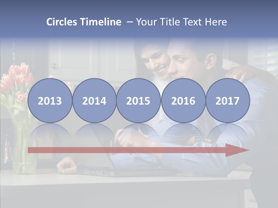 Scene Man Sharing PowerPoint Template