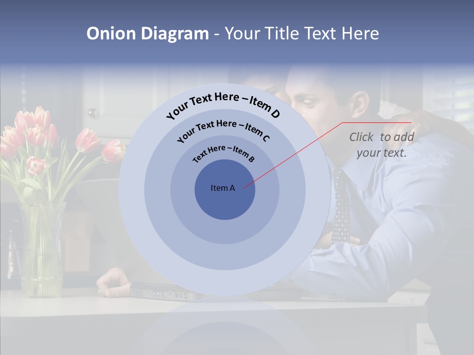Scene Man Sharing PowerPoint Template