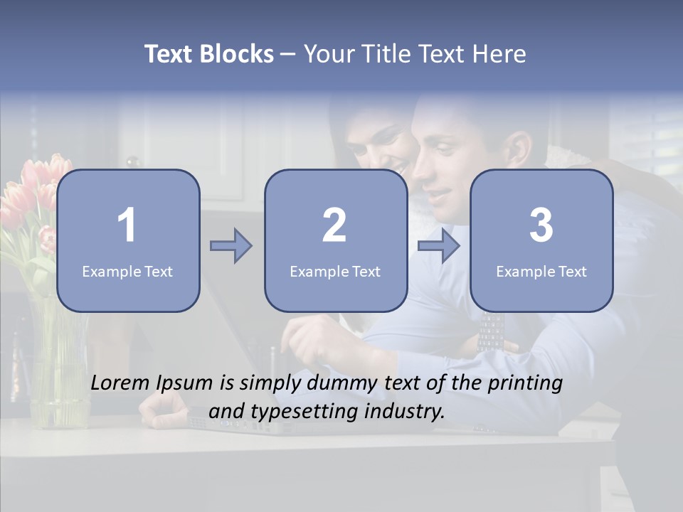 Scene Man Sharing PowerPoint Template