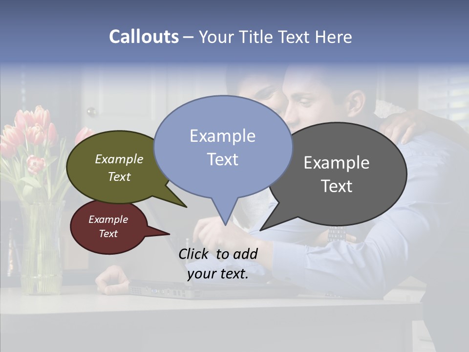 Scene Man Sharing PowerPoint Template