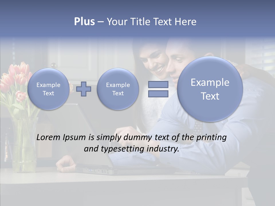 Scene Man Sharing PowerPoint Template