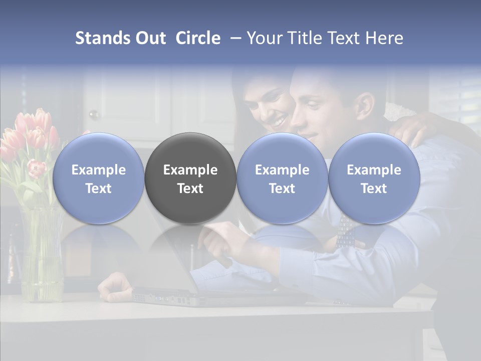 Scene Man Sharing PowerPoint Template