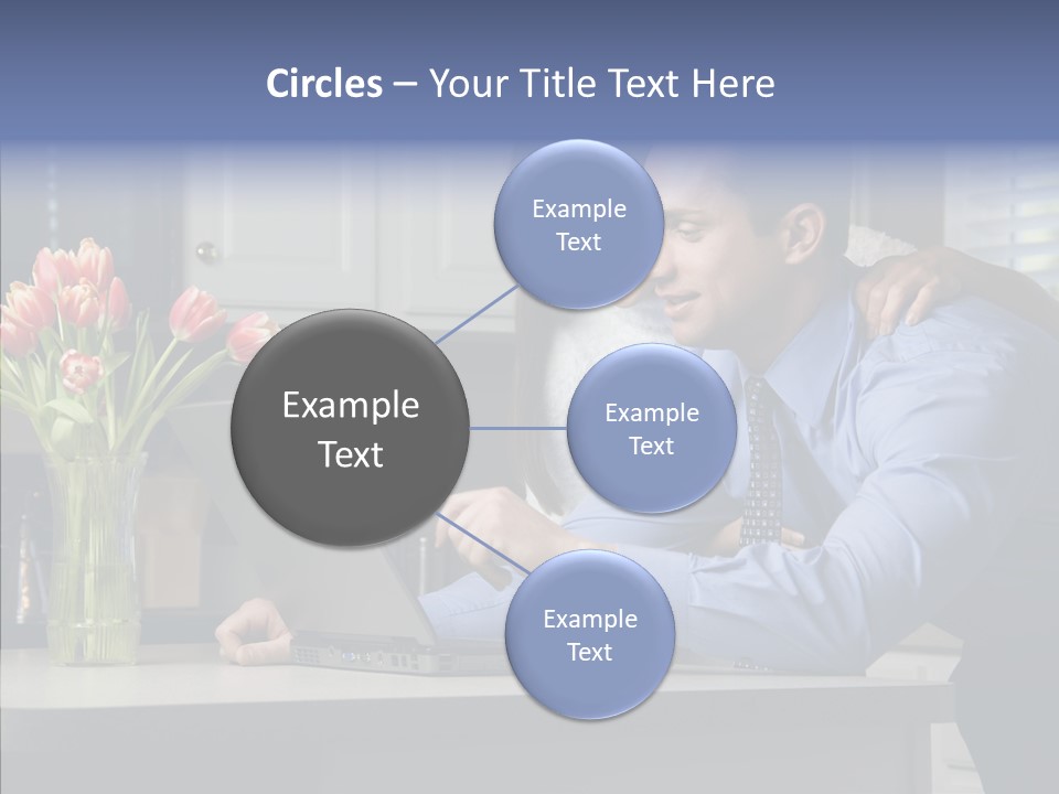Scene Man Sharing PowerPoint Template