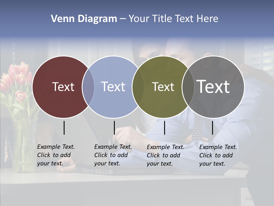 Scene Man Sharing PowerPoint Template