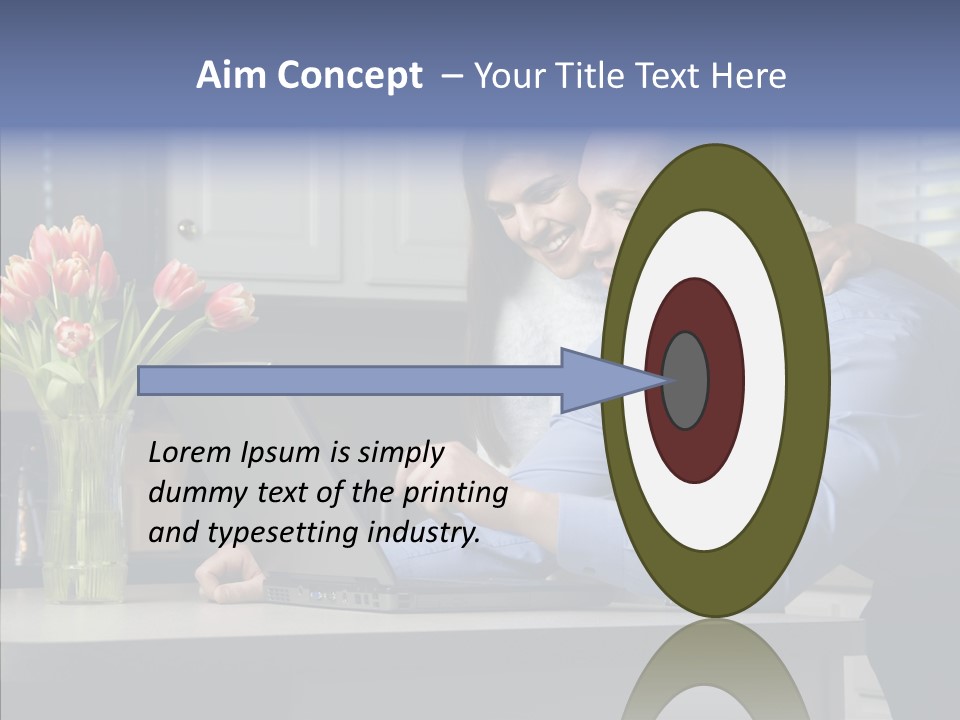 Scene Man Sharing PowerPoint Template