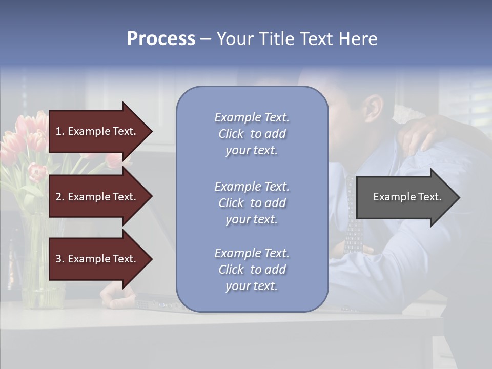 Scene Man Sharing PowerPoint Template