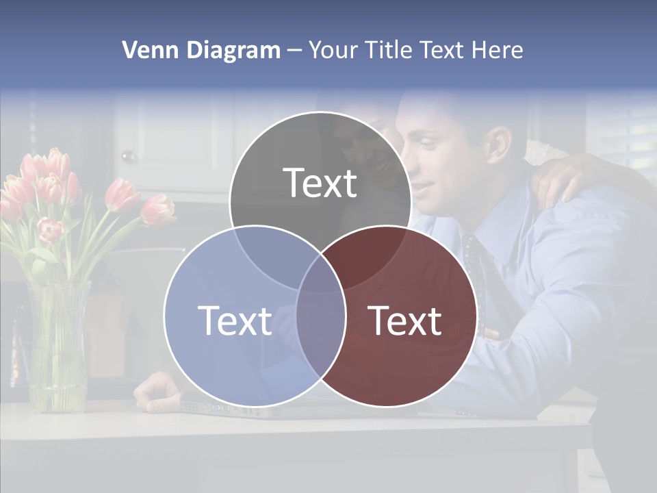 Scene Man Sharing PowerPoint Template