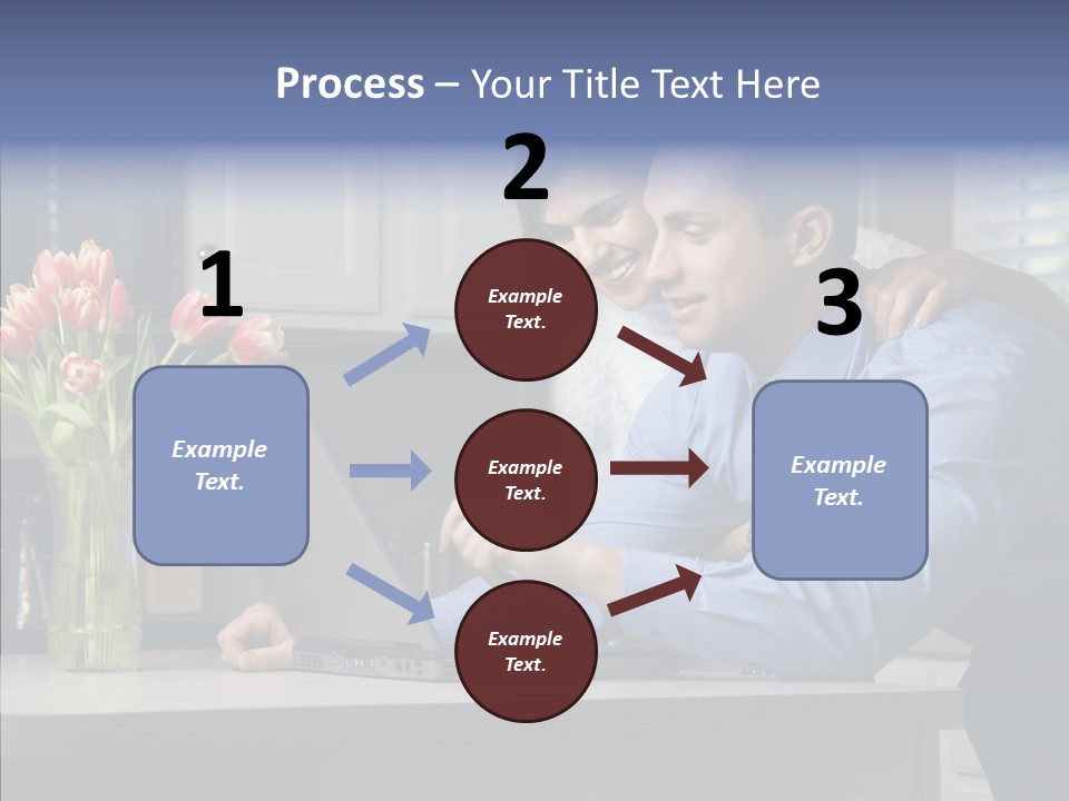 Scene Man Sharing PowerPoint Template