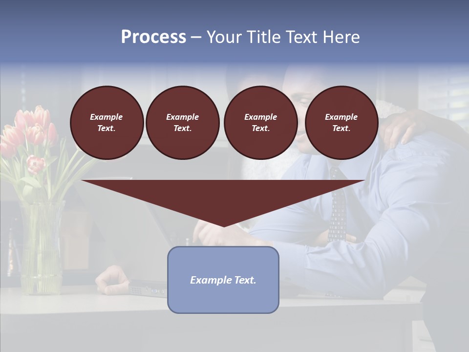 Scene Man Sharing PowerPoint Template
