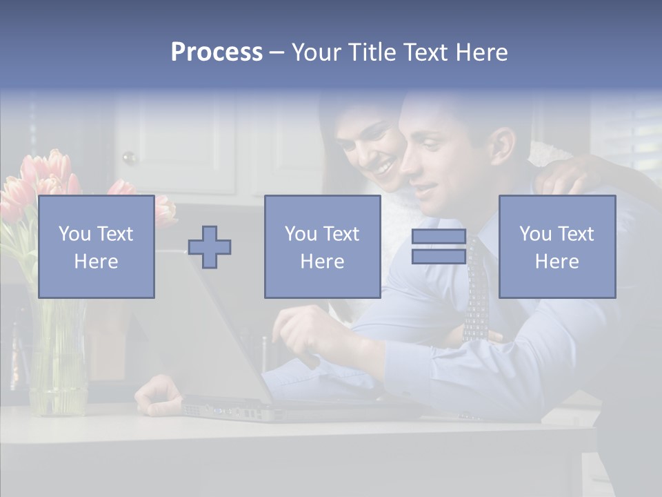 Scene Man Sharing PowerPoint Template