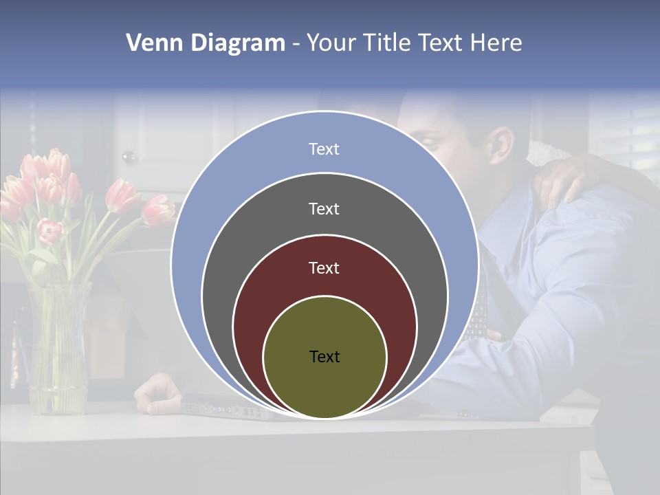 Scene Man Sharing PowerPoint Template
