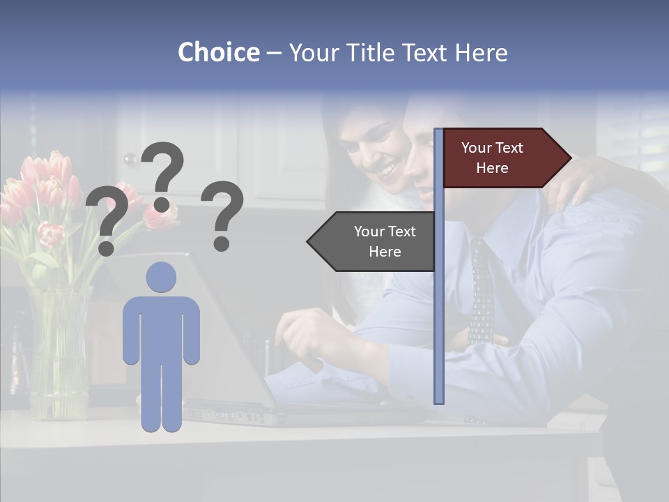 Scene Man Sharing PowerPoint Template
