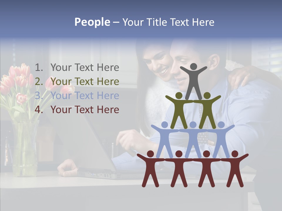 Scene Man Sharing PowerPoint Template