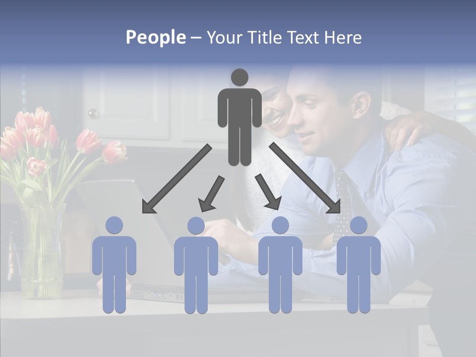 Scene Man Sharing PowerPoint Template