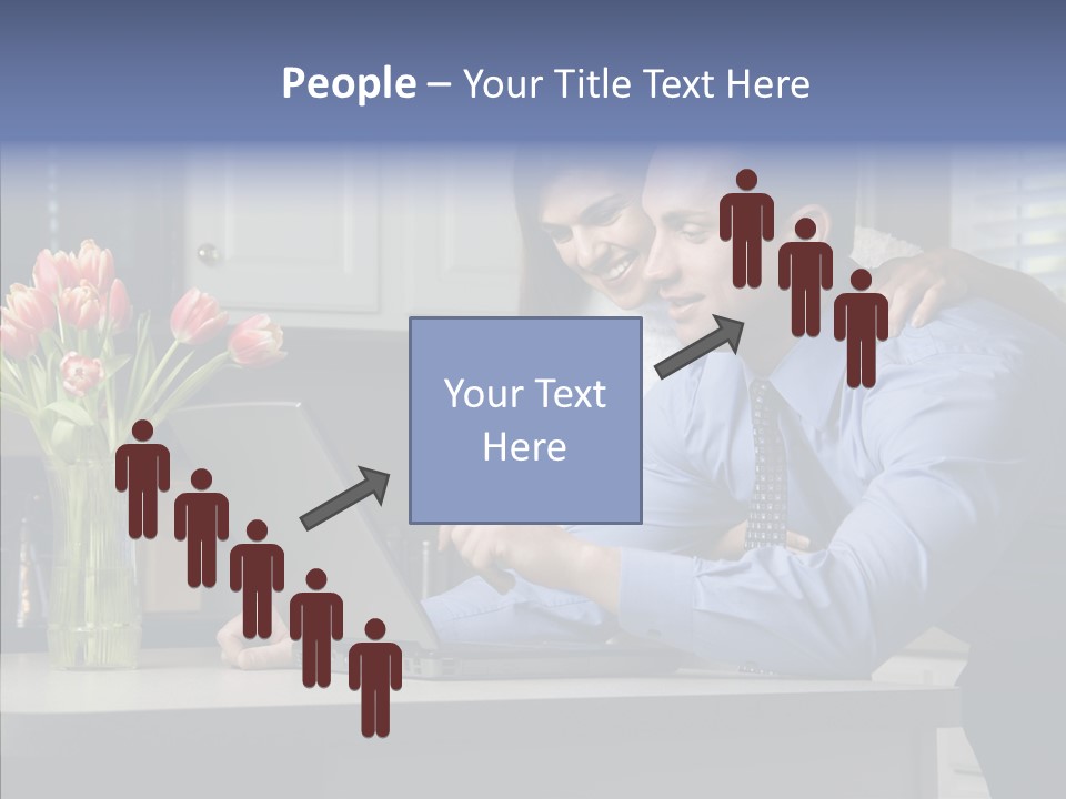 Scene Man Sharing PowerPoint Template