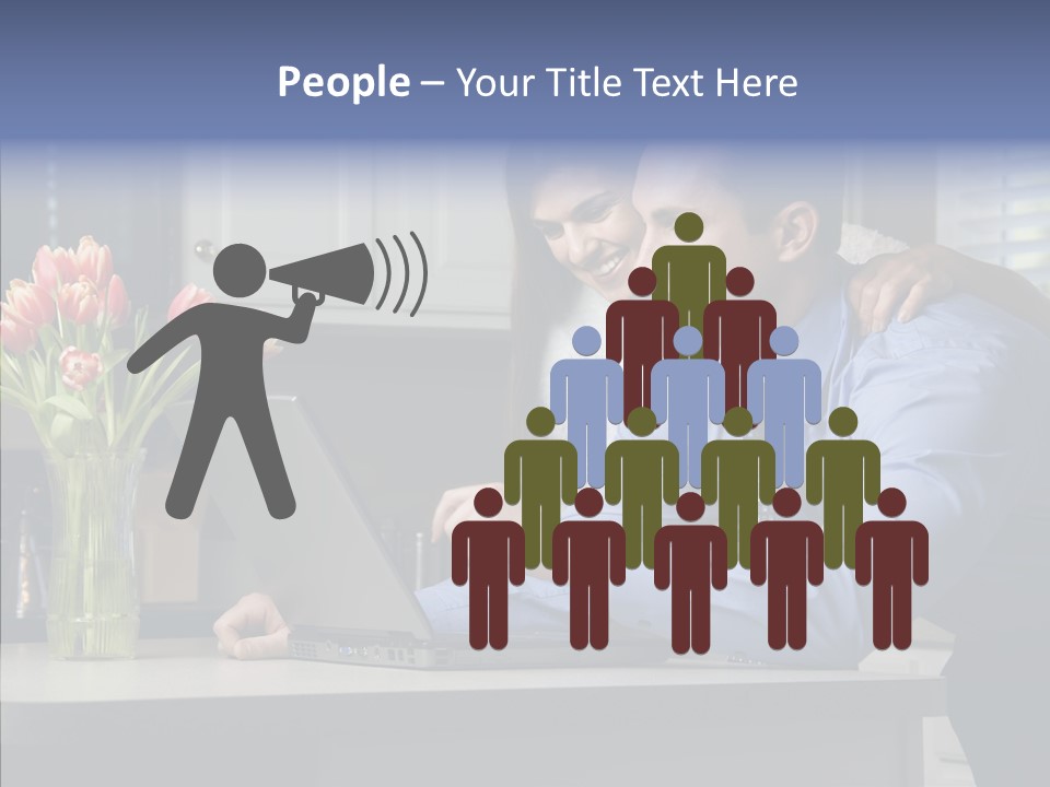 Scene Man Sharing PowerPoint Template