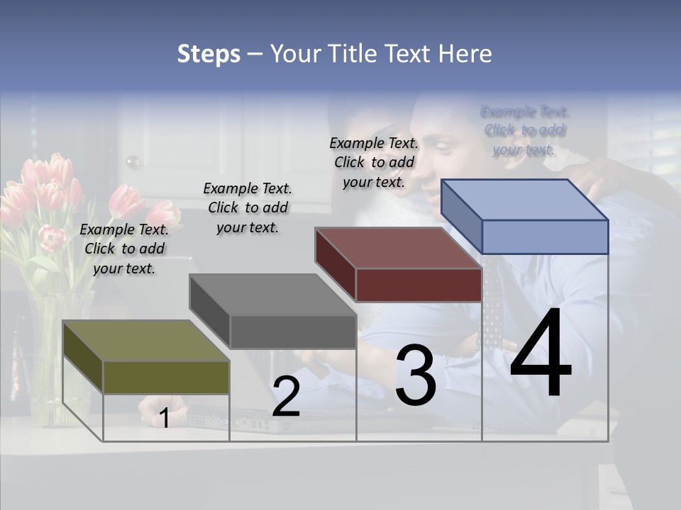 Scene Man Sharing PowerPoint Template