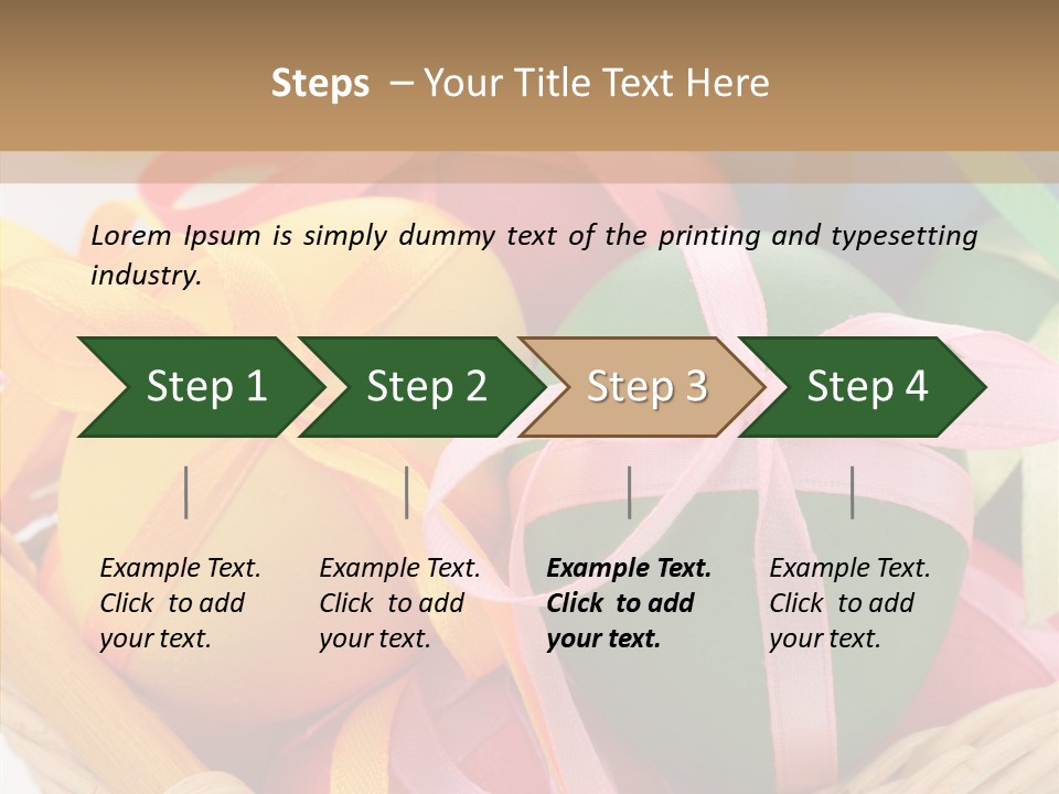 Floral Religious Card PowerPoint Template