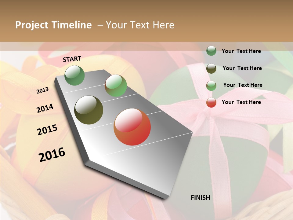 Floral Religious Card PowerPoint Template