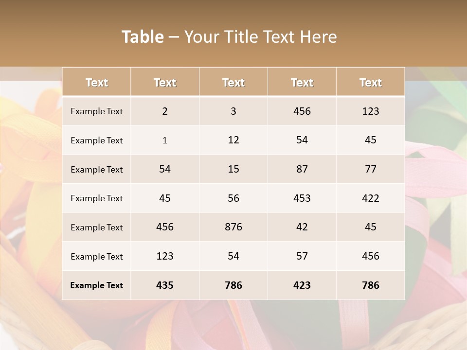 Floral Religious Card PowerPoint Template