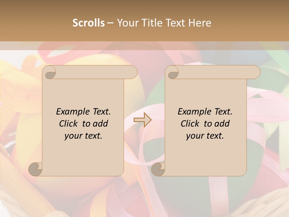 Floral Religious Card PowerPoint Template