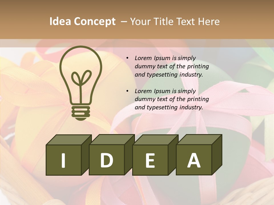 Floral Religious Card PowerPoint Template