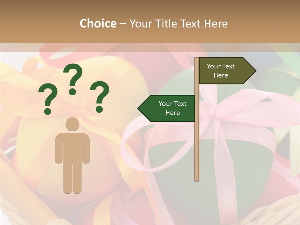 Floral Religious Card PowerPoint Template