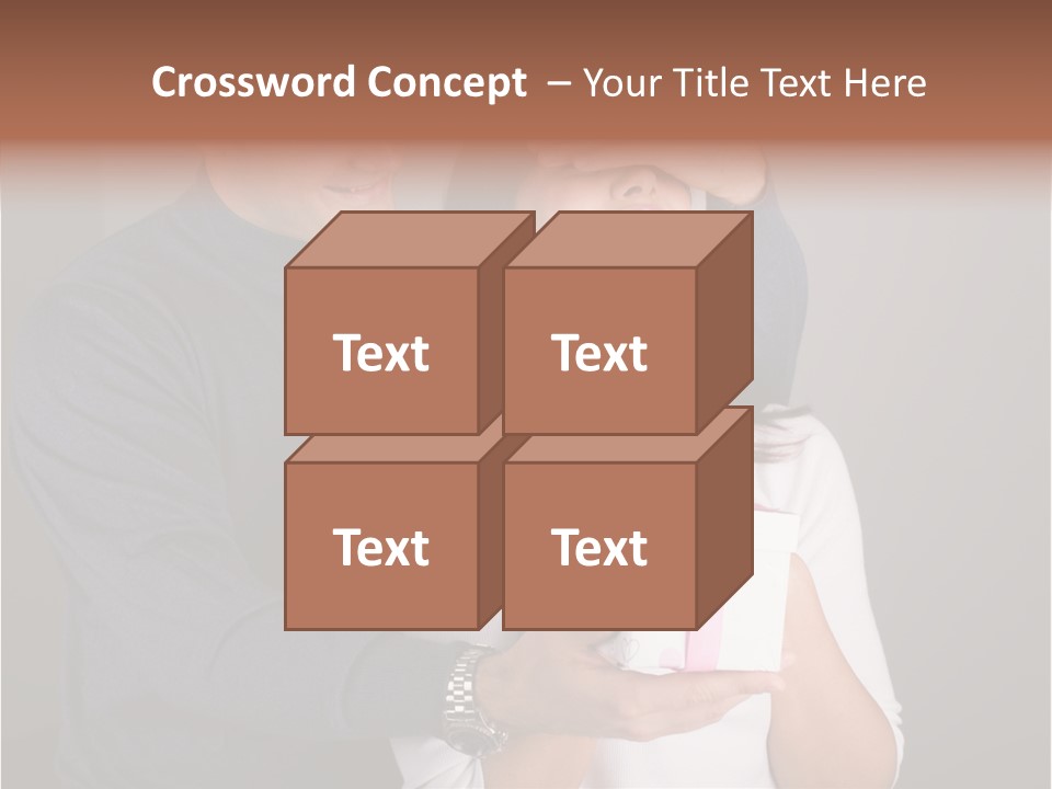Wife Adults Husband PowerPoint Template