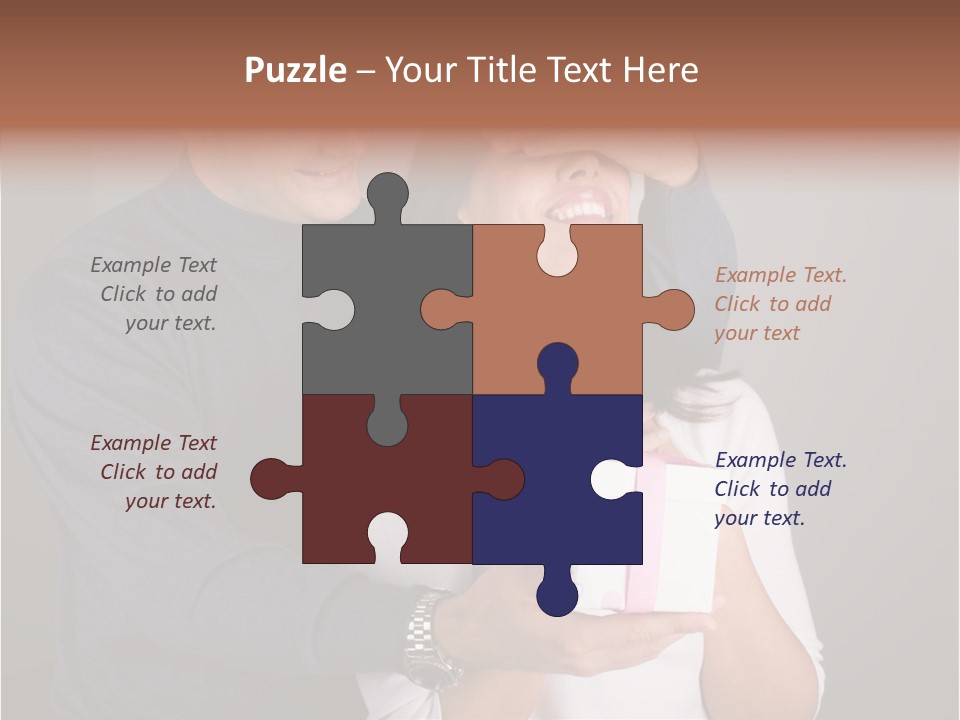 Wife Adults Husband PowerPoint Template