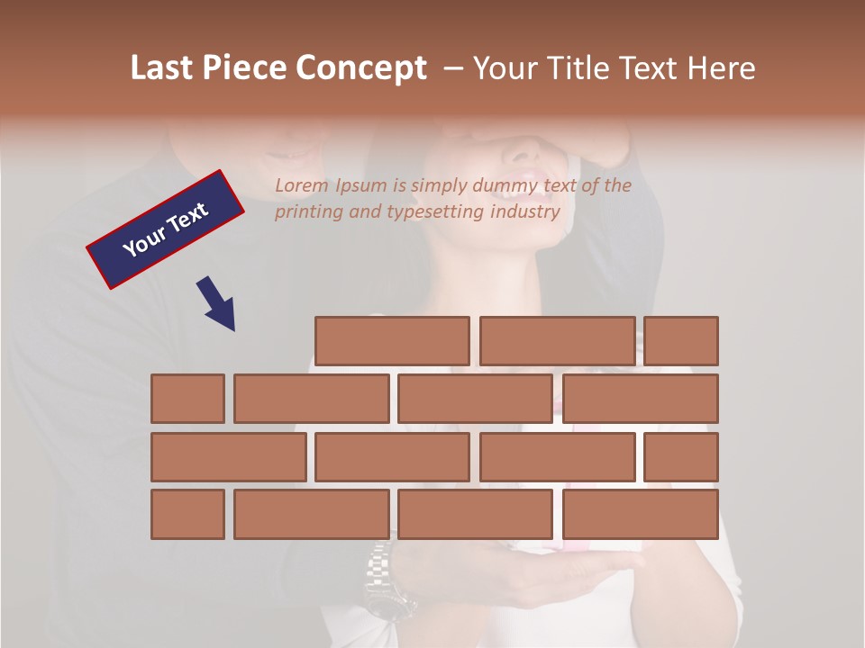 Wife Adults Husband PowerPoint Template