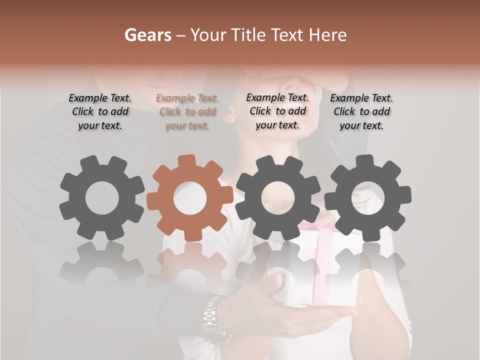 Wife Adults Husband PowerPoint Template