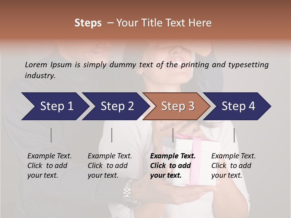 Wife Adults Husband PowerPoint Template