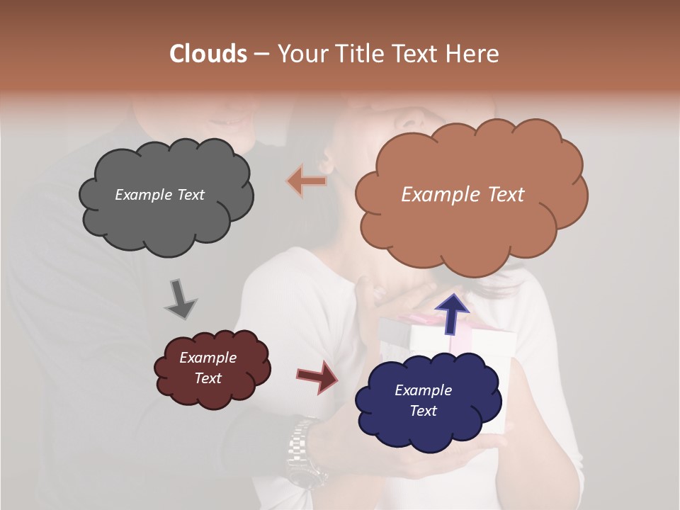 Wife Adults Husband PowerPoint Template